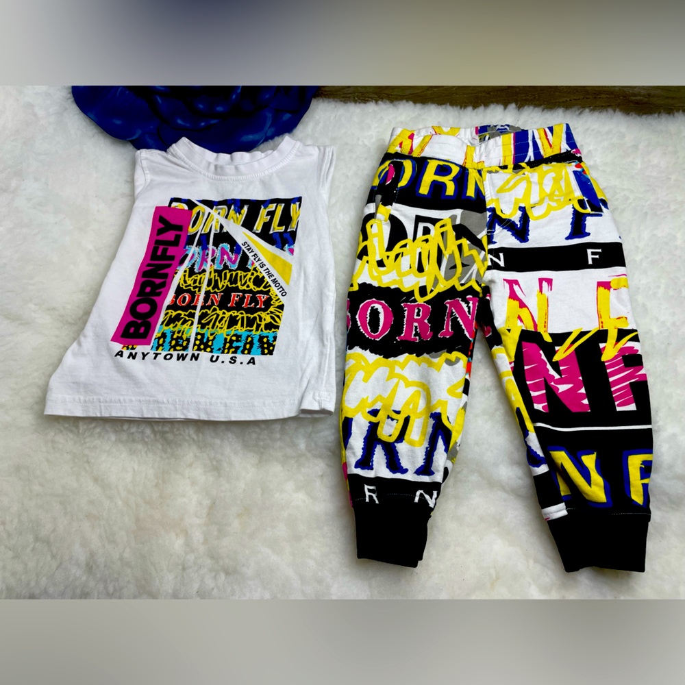 Set BORN FLY kids size 2